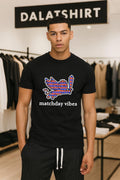 Matchday vibes winged lion with sword harlequin - Adult & Kids T-Shirts, Sweatshirts & Hoodies apparel design preview 1