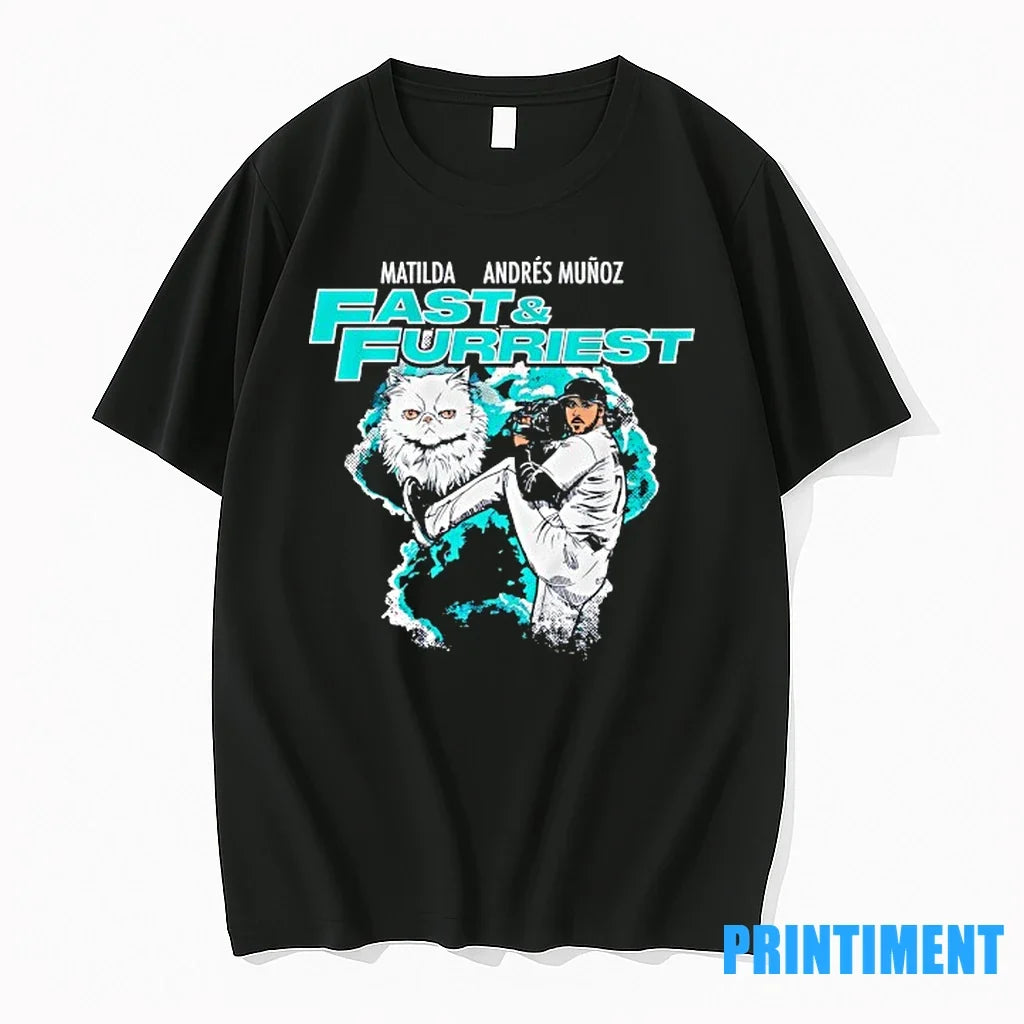 Matilda Andres Munoz Fast And Furriest Seattle - Adult & Kids T-Shirts, Sweatshirts & Hoodies apparel design preview 1