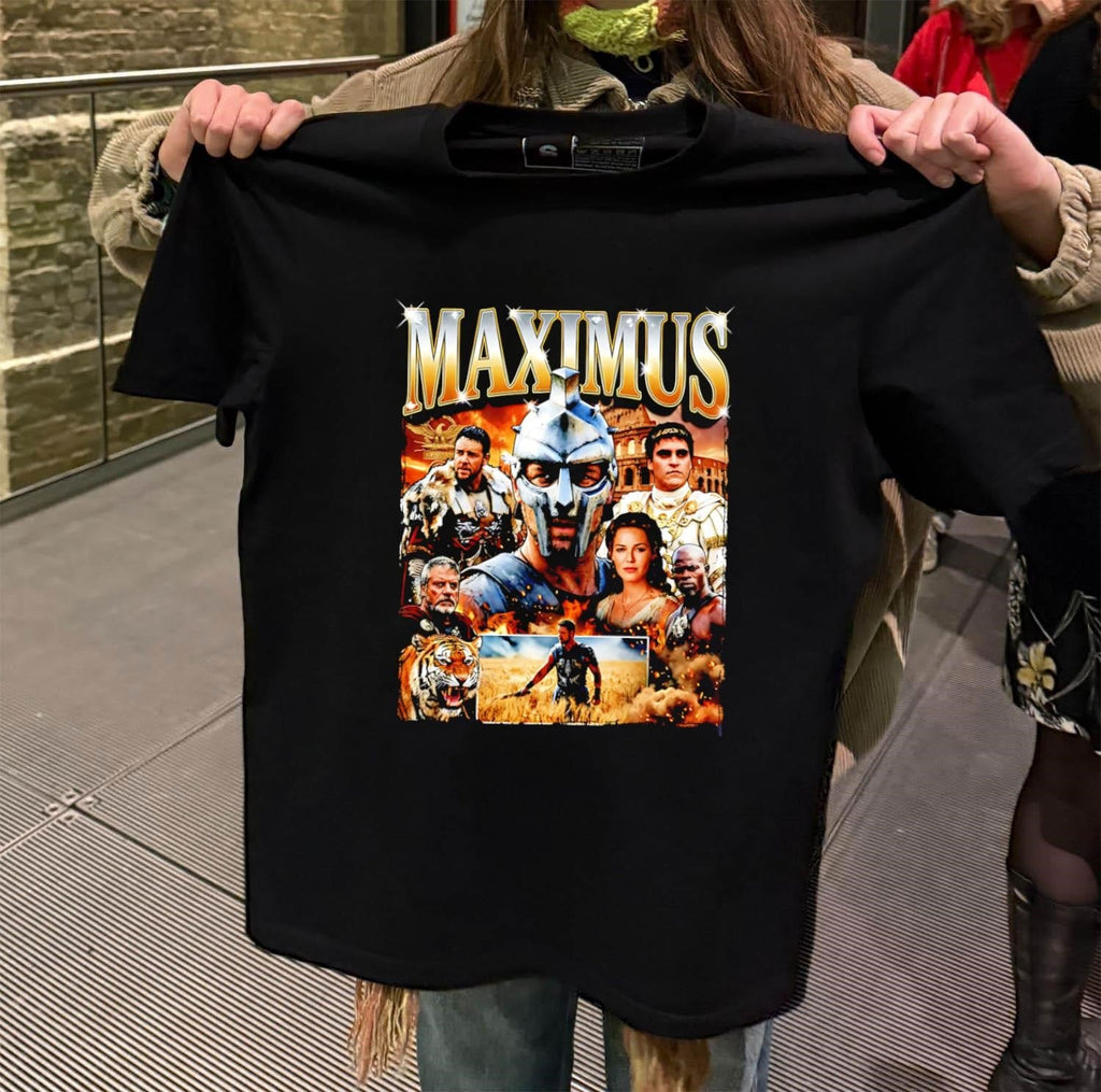 Maximus Gladiator Russell Crowe Joaquin Phoenix - Adult & Kids T-Shirts, Sweatshirts & Hoodies apparel design preview 2