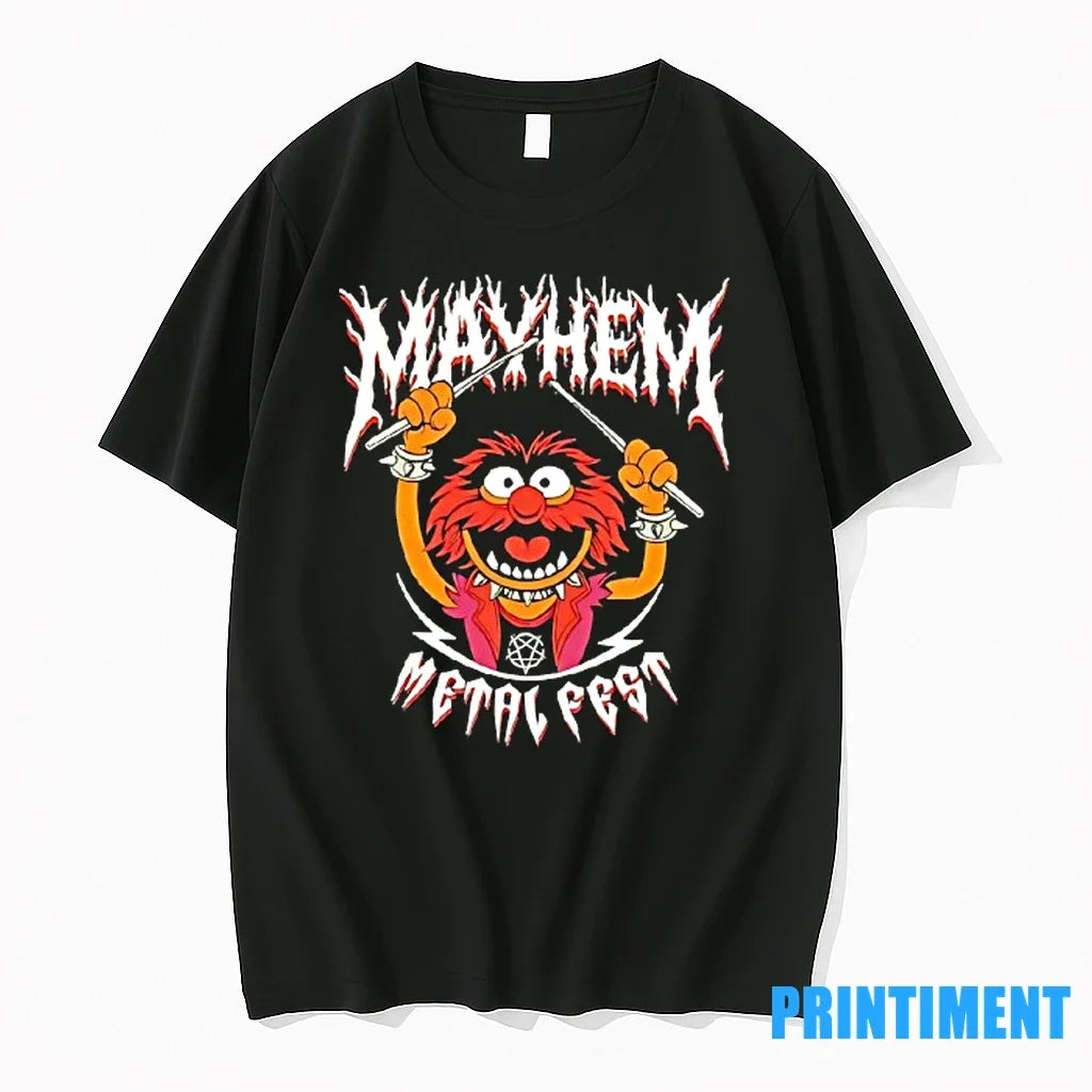 Mayhem Metal Fest The Muppets Sweater - Adult & Kids T-Shirts, Sweatshirts & Hoodies apparel design preview 1