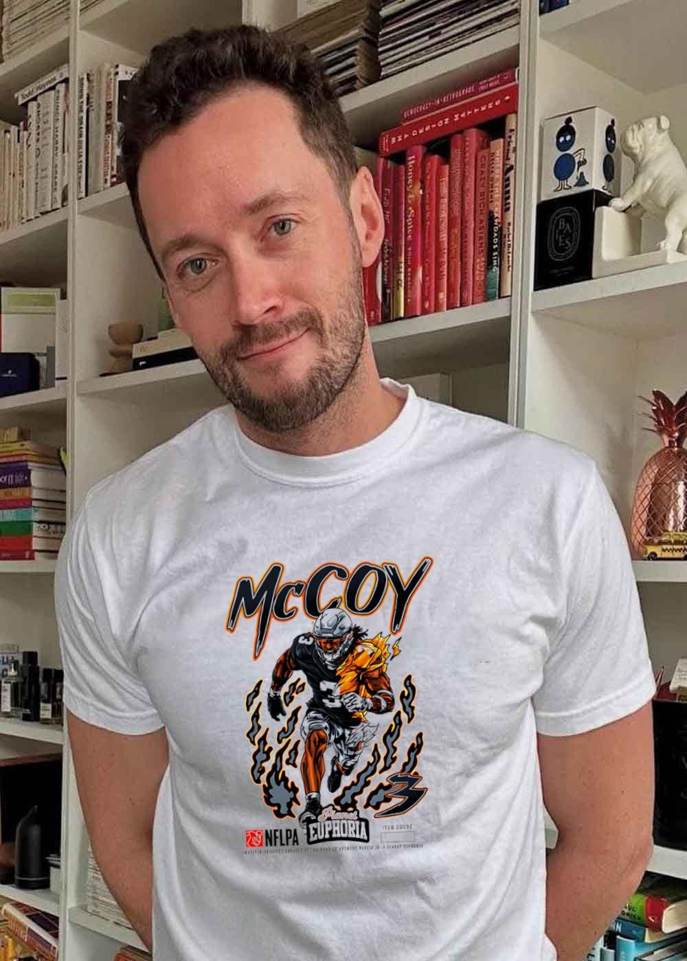 McCoy 3 Planet Euphoria Football - Adult & Kids T-Shirts, Sweatshirts & Hoodies apparel design preview 2