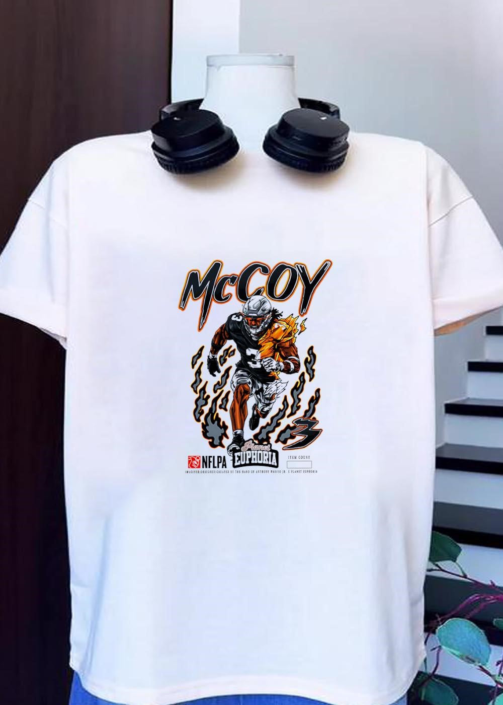 McCoy 3 Planet Euphoria Football - Adult & Kids T-Shirts, Sweatshirts & Hoodies apparel design preview 1