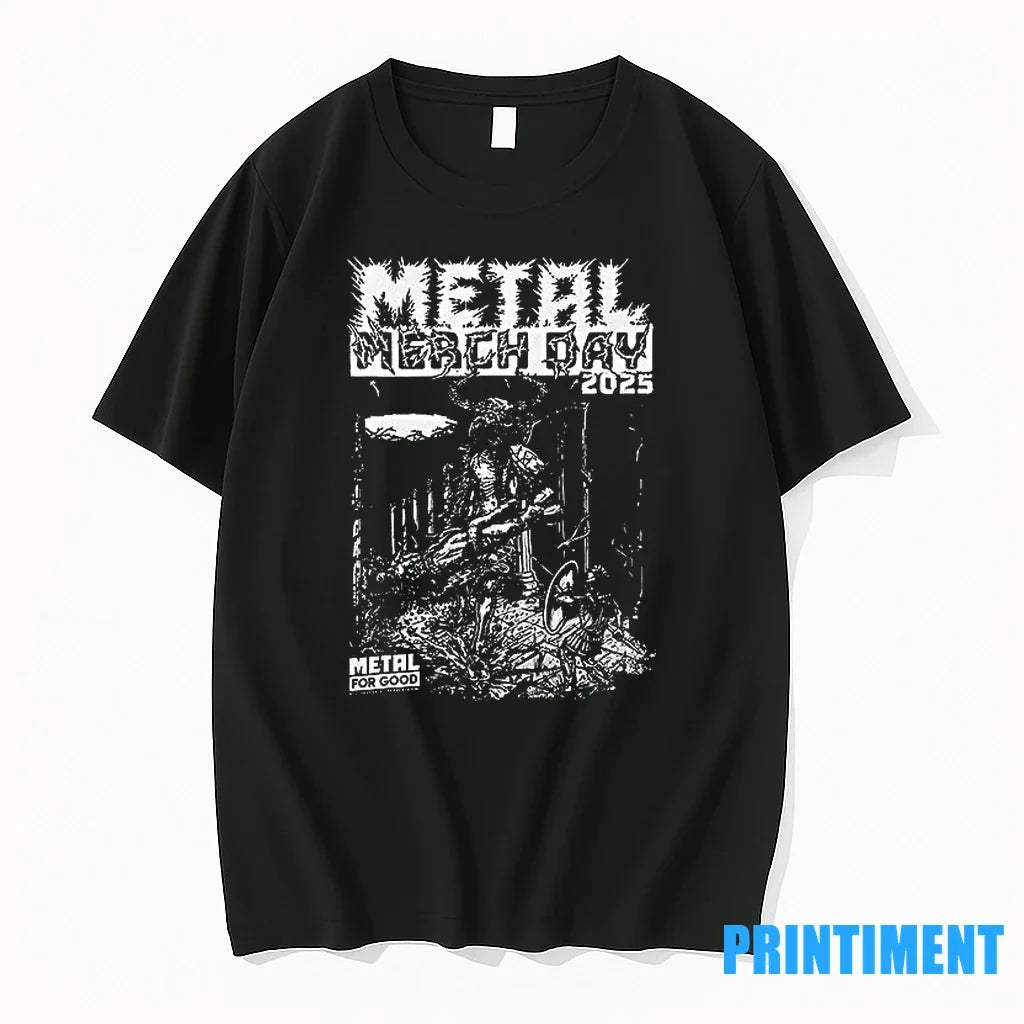 Metal Merch Day 2025 For Good Graphic Sweater - Adult & Kids T-Shirts, Sweatshirts & Hoodies apparel design preview 1