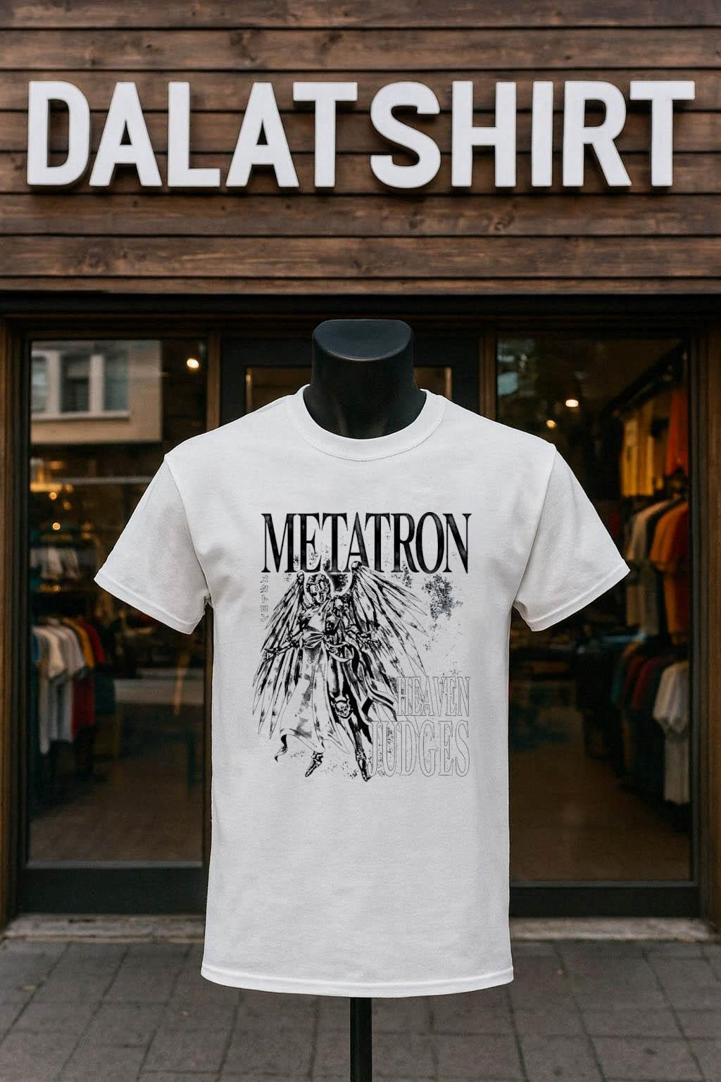 Metatron Heaven Judges Shin Megami Tensei Angel - Adult & Kids T-Shirts, Sweatshirts & Hoodies apparel design preview 1