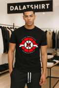 Miami Redhawks Basketball Red Ball Circle Team Logo - Adult & Kids T-Shirts, Sweatshirts & Hoodies apparel design preview 1
