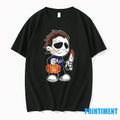 Michael Myers Los Angeles Dodgers Halloween Sweater - Adult & Kids T-Shirts, Sweatshirts & Hoodies apparel design preview 1