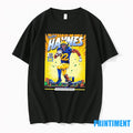 Michigan Wolverines 22 Justice Haynes Student Athlete - Adult & Kids T-Shirts, Sweatshirts & Hoodies apparel design preview 1