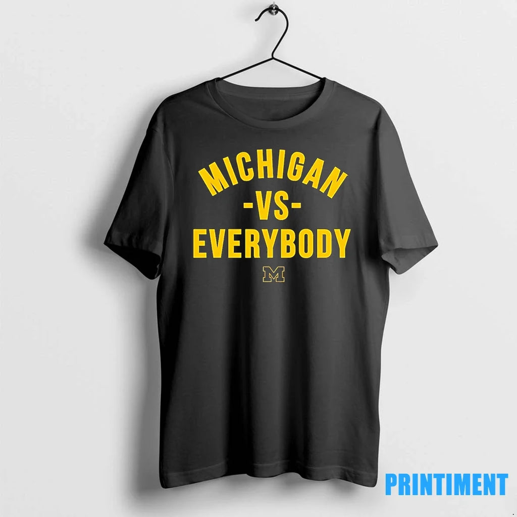 Michigan Wolverines Vs Everybody Logo Sweater - Adult & Kids T-Shirts, Sweatshirts & Hoodies apparel design preview 1