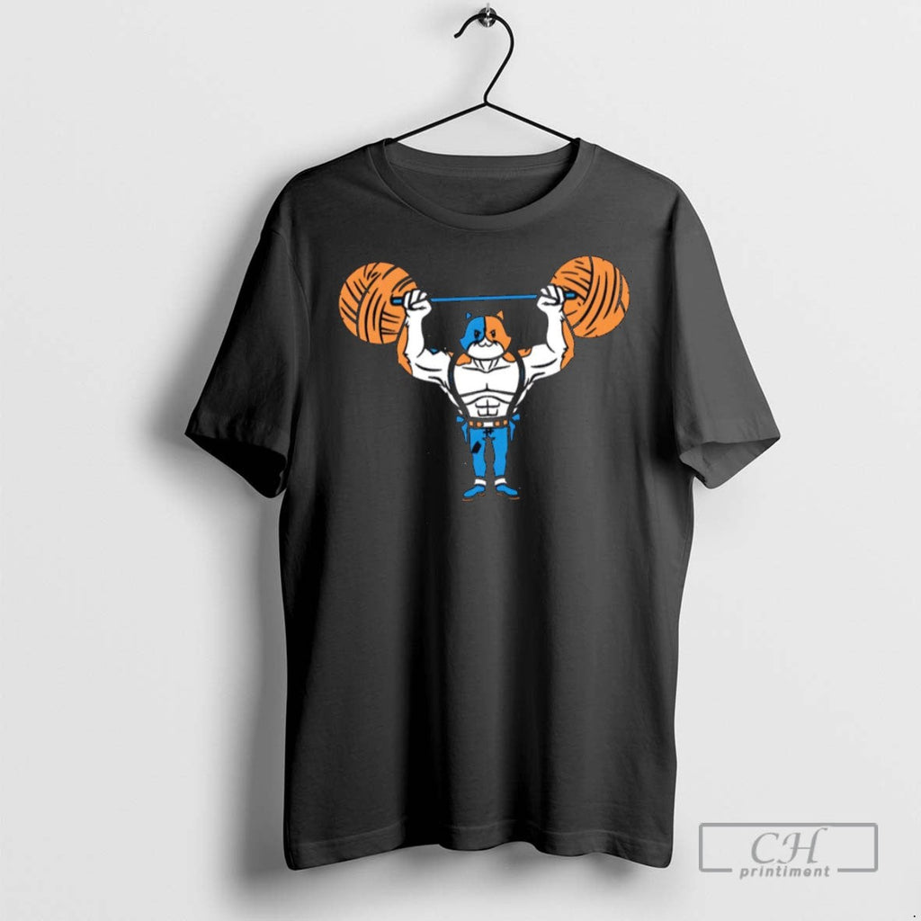 Midland Strength Meowscles Performance - Adult & Kids T-Shirts, Sweatshirts & Hoodies apparel design preview 1