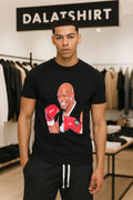 Mike Tyson Iron Boxing Gloves Diamond Chain - Adult & Kids T-Shirts, Sweatshirts & Hoodies apparel design preview 1