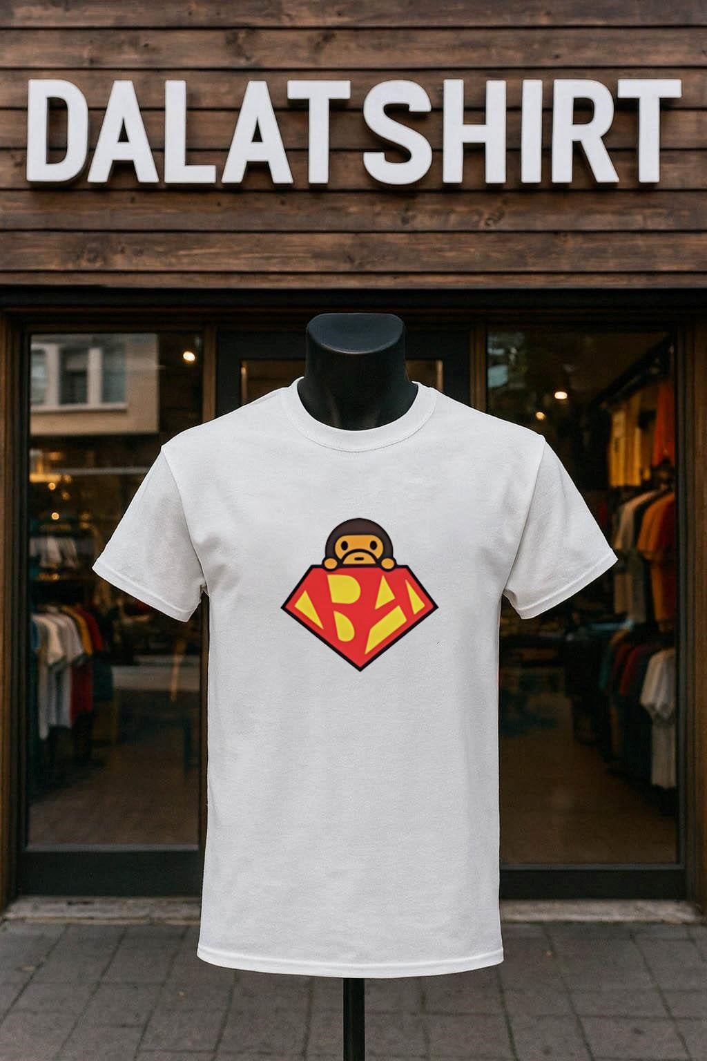 Milo Ape Bape Super Hero Logo - Adult & Kids T-Shirts, Sweatshirts & Hoodies apparel design preview 1