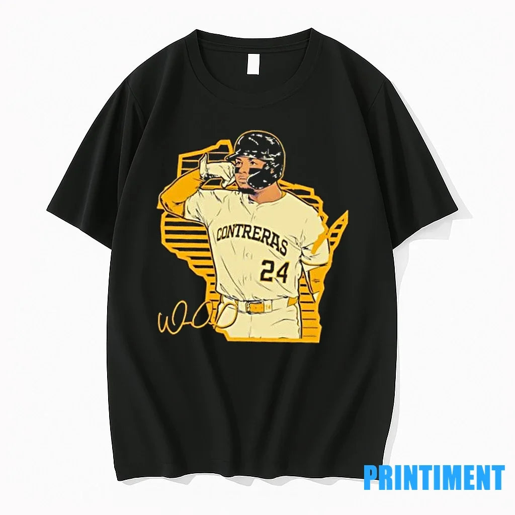 Milwaukee Brewers William Contreras Call The Pen - Adult & Kids T-Shirts, Sweatshirts & Hoodies apparel design preview 1