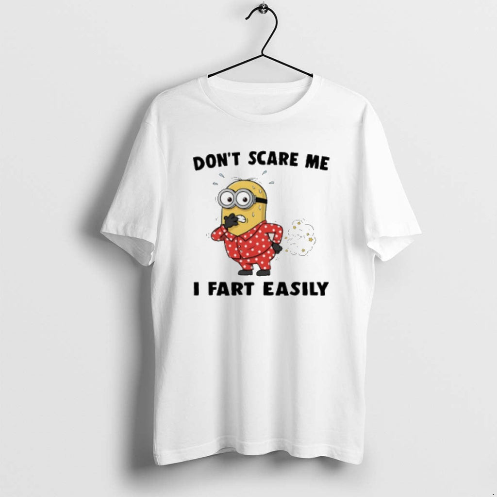 Minion Dont Scare Me I Fart Easily - Adult & Kids T-Shirts, Sweatshirts & Hoodies apparel design preview 1