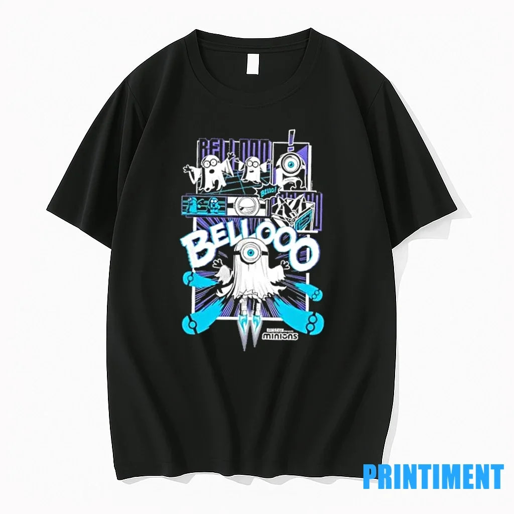 Minions Ghost Bello Halloween Sweater - Adult & Kids T-Shirts, Sweatshirts & Hoodies apparel design preview 1