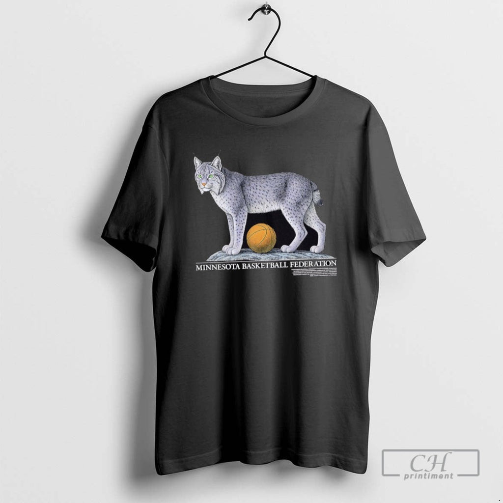 Minnesota Basketball Federation Lynx Canadensis - Adult & Kids T-Shirts, Sweatshirts & Hoodies apparel design preview 1