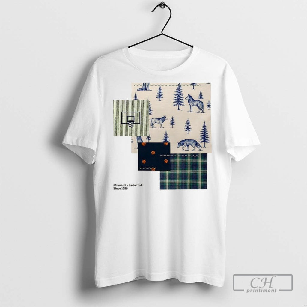Minnesota Basketball Since 1989 - Adult & Kids T-Shirts, Sweatshirts & Hoodies apparel design preview 1
