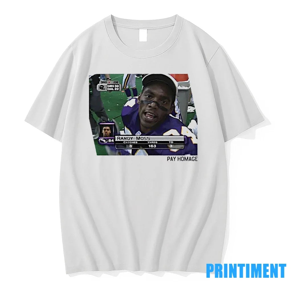 Minnesota Vikings Randy Moss Homage Ash Pay Sweater - Adult & Kids T-Shirts, Sweatshirts & Hoodies apparel design preview 1