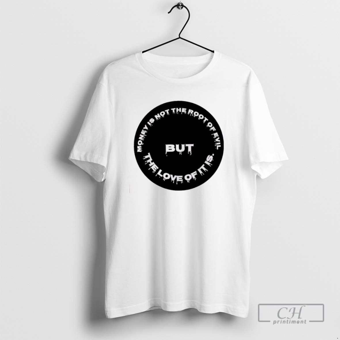 Money Is Not The Root Of Evil But Love It - Adult & Kids T-Shirts, Sweatshirts & Hoodies apparel design preview 1
