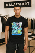 Monsters Inc Sulley Mike and Boo Characters - Adult & Kids T-Shirts, Sweatshirts & Hoodies apparel design preview 1