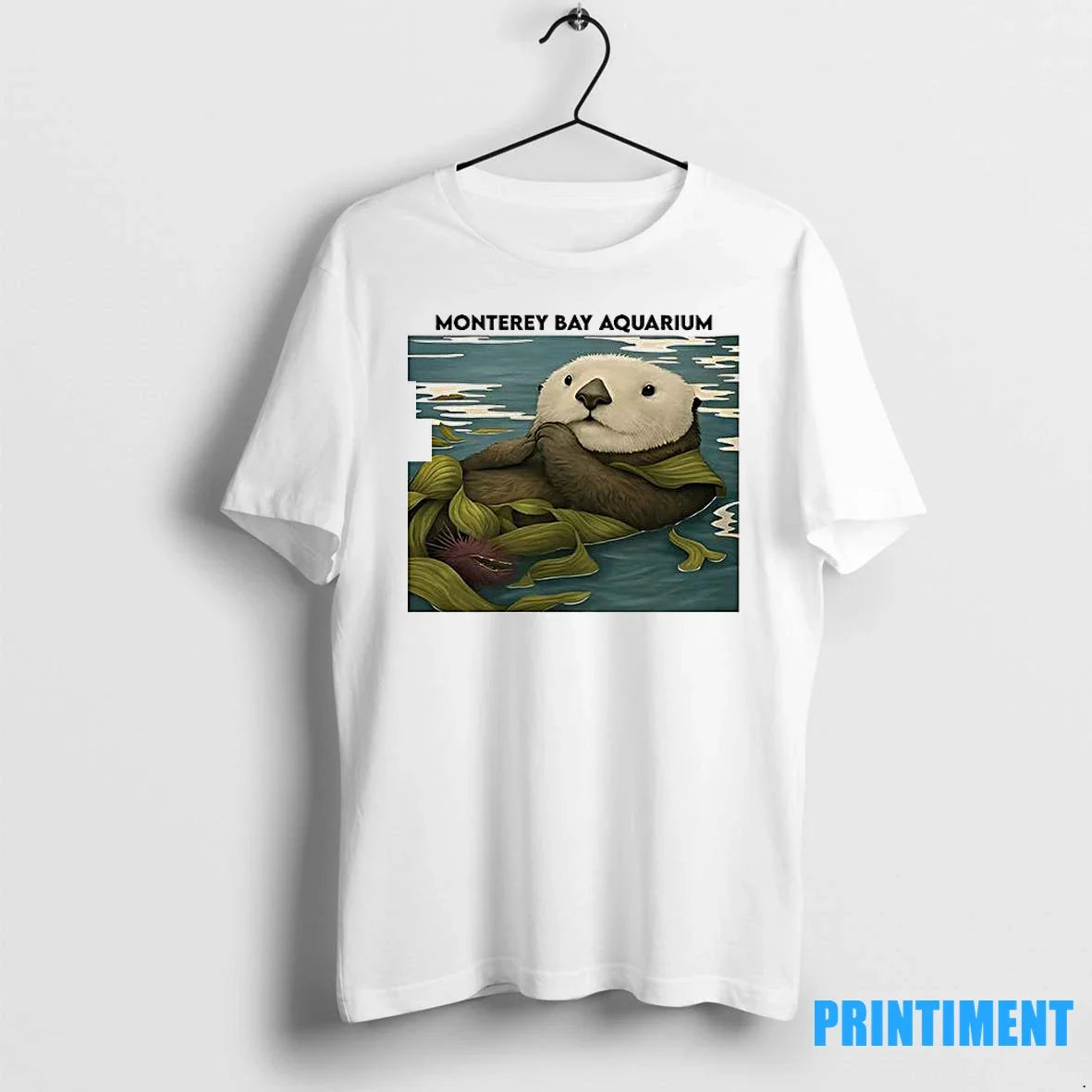 Monterey Bay Aquarium Otter Sweater - Adult & Kids T-Shirts, Sweatshirts & Hoodies apparel design preview 1