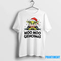 Moo Grinchmas Christmas Sweater - Adult & Kids T-Shirts, Sweatshirts & Hoodies apparel design preview 1
