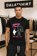 Mothman Is Real and We're in Love cartoon - Adult & Kids T-Shirts, Sweatshirts & Hoodies apparel design preview 1