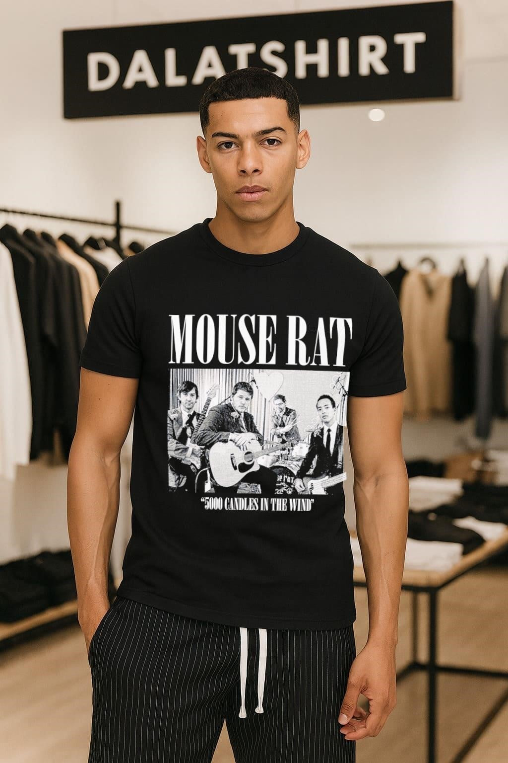 Mouse Rat 5000 Candles In The Wind - Adult & Kids T-Shirts, Sweatshirts & Hoodies apparel design preview 1