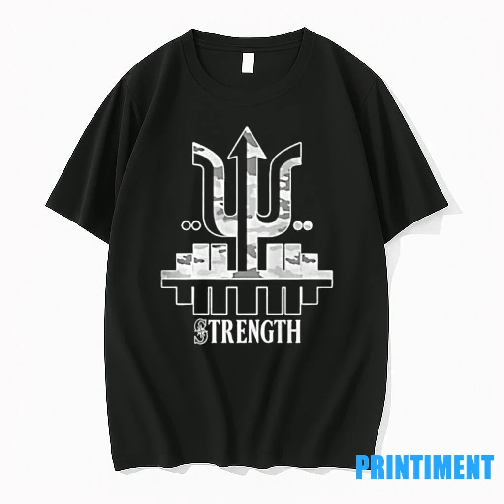 Mr Beast Strength Seattle Mariners Sweater - Adult & Kids T-Shirts, Sweatshirts & Hoodies apparel design preview 1