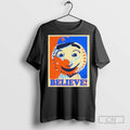 Mr Met New York Mets Mlb Believe Hope Mascot - Adult & Kids T-Shirts, Sweatshirts & Hoodies apparel design preview 1