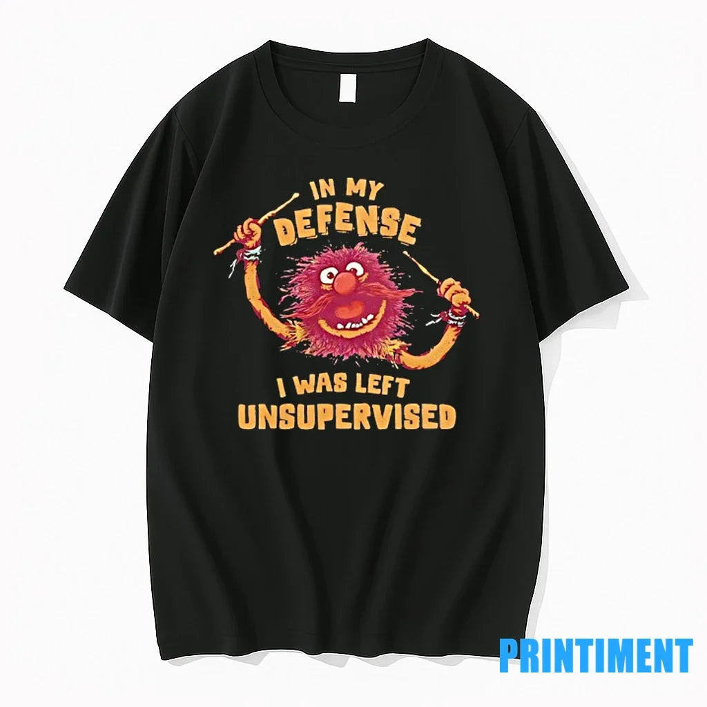 Muppets In My Defense I Was Left Unsupervised Sweater - Adult & Kids T-Shirts, Sweatshirts & Hoodies apparel design preview 1