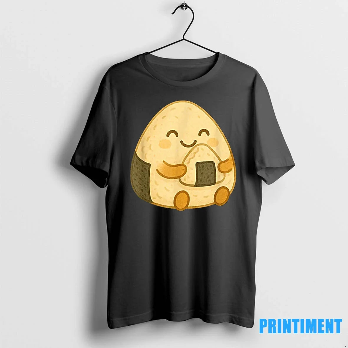 Musubi Eating Rice Ball Sweater - Adult & Kids T-Shirts, Sweatshirts & Hoodies apparel design preview 1