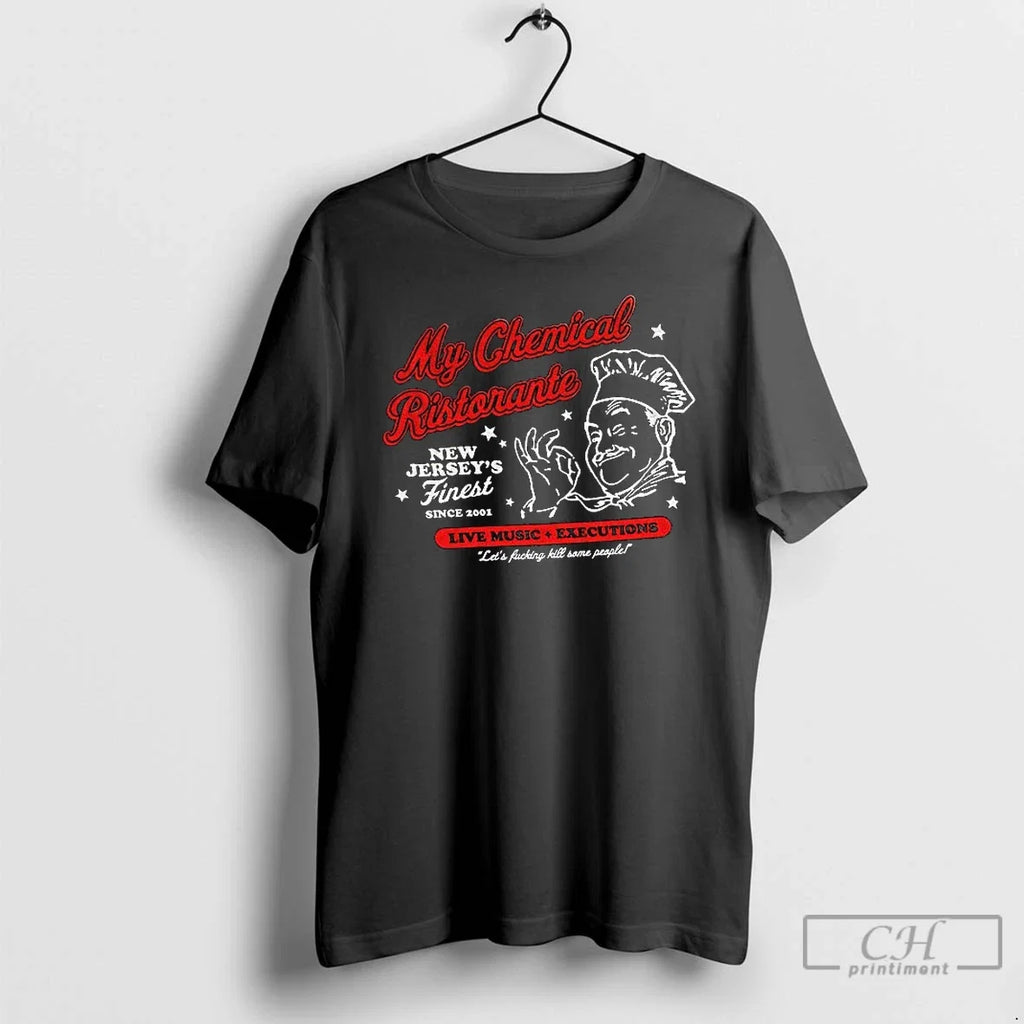 My Chemical Romance New Jerseys Finest Live Music - Adult & Kids T-Shirts, Sweatshirts & Hoodies apparel design preview 1