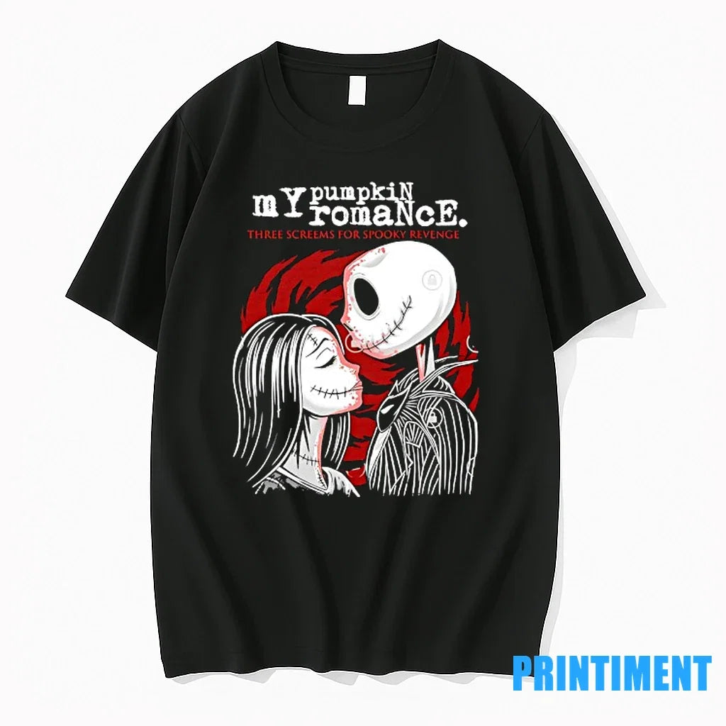 My Pumpkin Romance The Nightmare Before Christmas - Adult & Kids T-Shirts, Sweatshirts & Hoodies apparel design preview 1