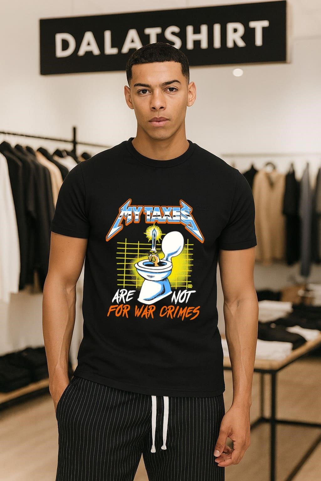 My Taxes Are Not For War Crimes - Adult & Kids T-Shirts, Sweatshirts & Hoodies apparel design preview 1