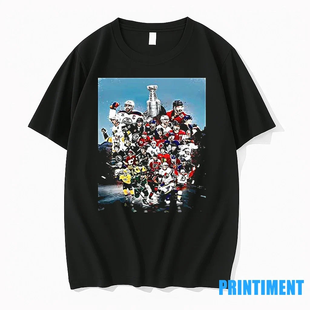 Nhl Hockey Teams Stanley Cup Champions Collage - Adult & Kids T-Shirts, Sweatshirts & Hoodies apparel design preview 1