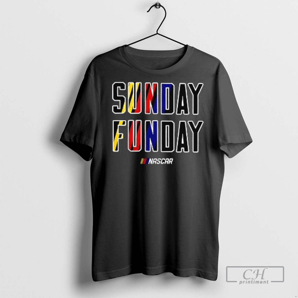 Nascar Sunday Funday - Adult & Kids T-Shirts, Sweatshirts & Hoodies apparel design preview 1