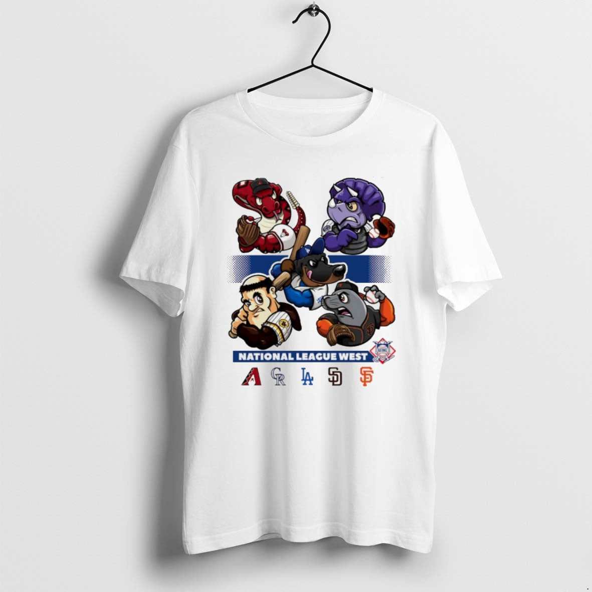 National League West Arizona Diamondbacks Colorado - Adult & Kids T-Shirts, Sweatshirts & Hoodies apparel design preview 1