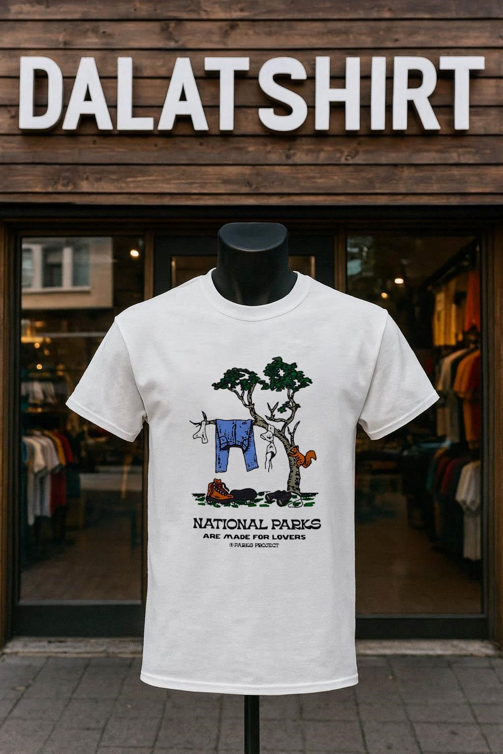 National Parks Are Made For Lovers Project - Adult & Kids T-Shirts, Sweatshirts & Hoodies apparel design preview 1