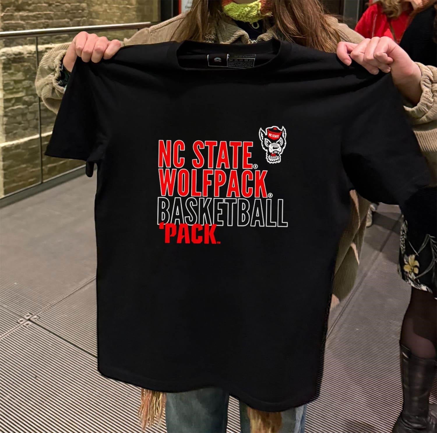 Nc State Wolfpack Basketball 'Pack - Adult & Kids T-Shirts, Sweatshirts & Hoodies apparel design preview 2