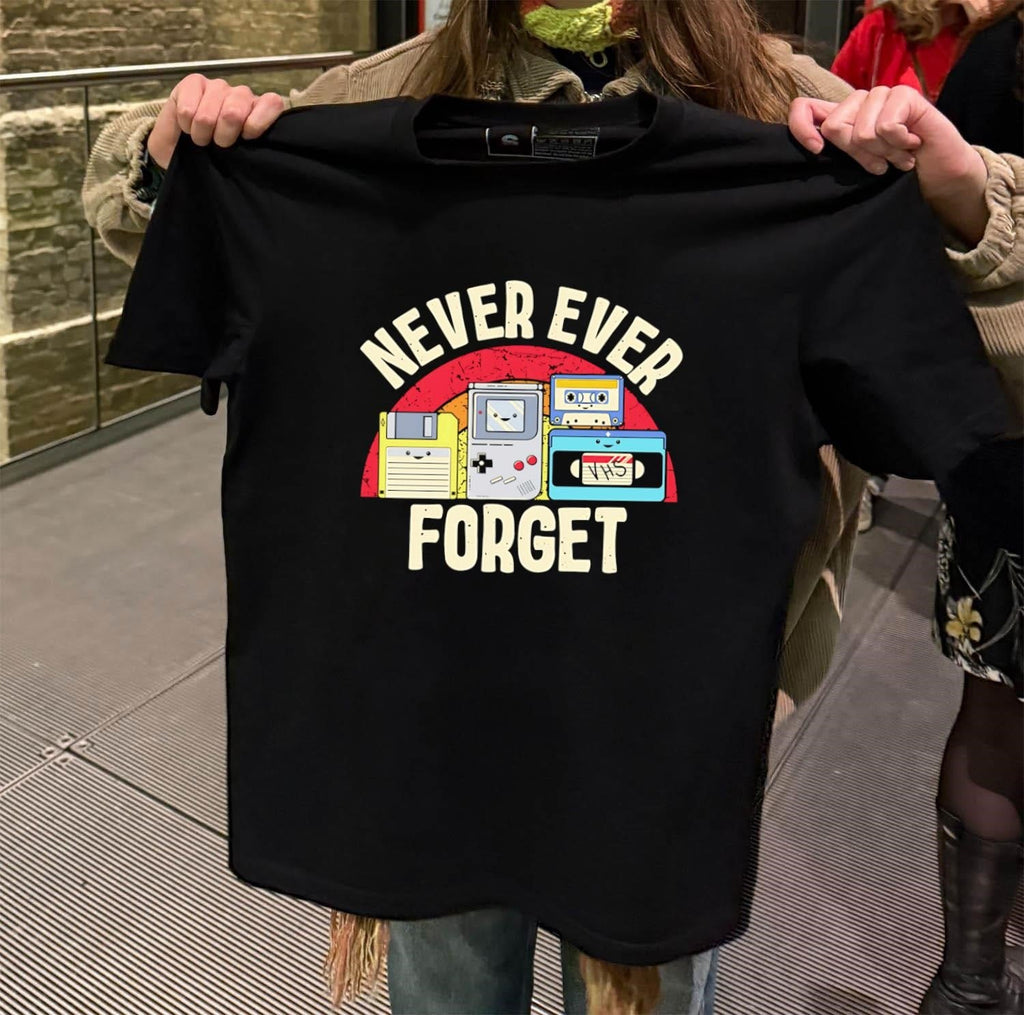 Never Ever Forget - Adult & Kids T-Shirts, Sweatshirts & Hoodies apparel design preview 2