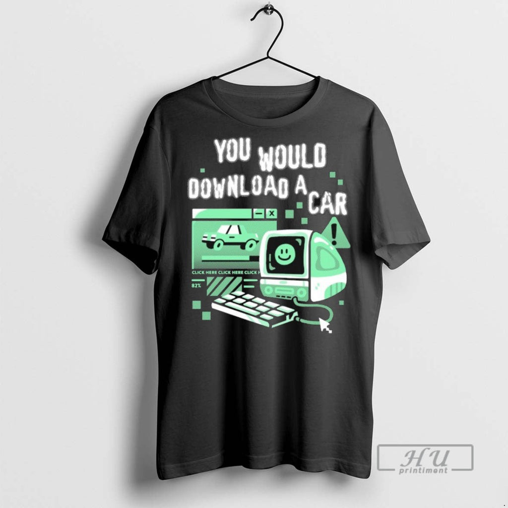 New 1000 Dead Draculas You Would Download A Car Fast - Adult & Kids T-Shirts, Sweatshirts & Hoodies apparel design preview 1
