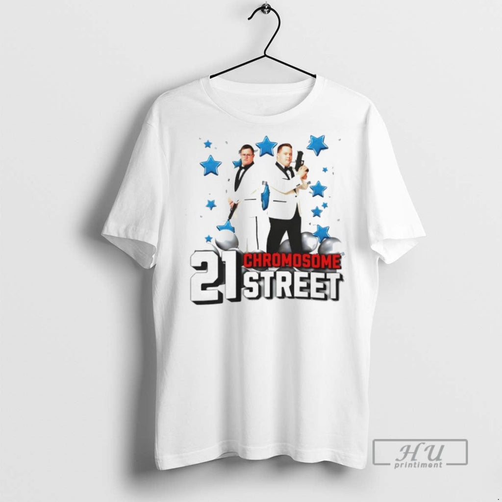 New 21 Chromosome Street - Adult & Kids T-Shirts, Sweatshirts & Hoodies apparel design preview 1