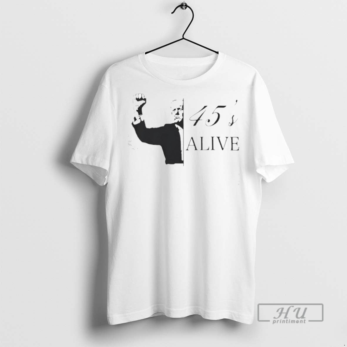 New 45s Alive Donald Trump - Adult & Kids T-Shirts, Sweatshirts & Hoodies apparel design preview 1