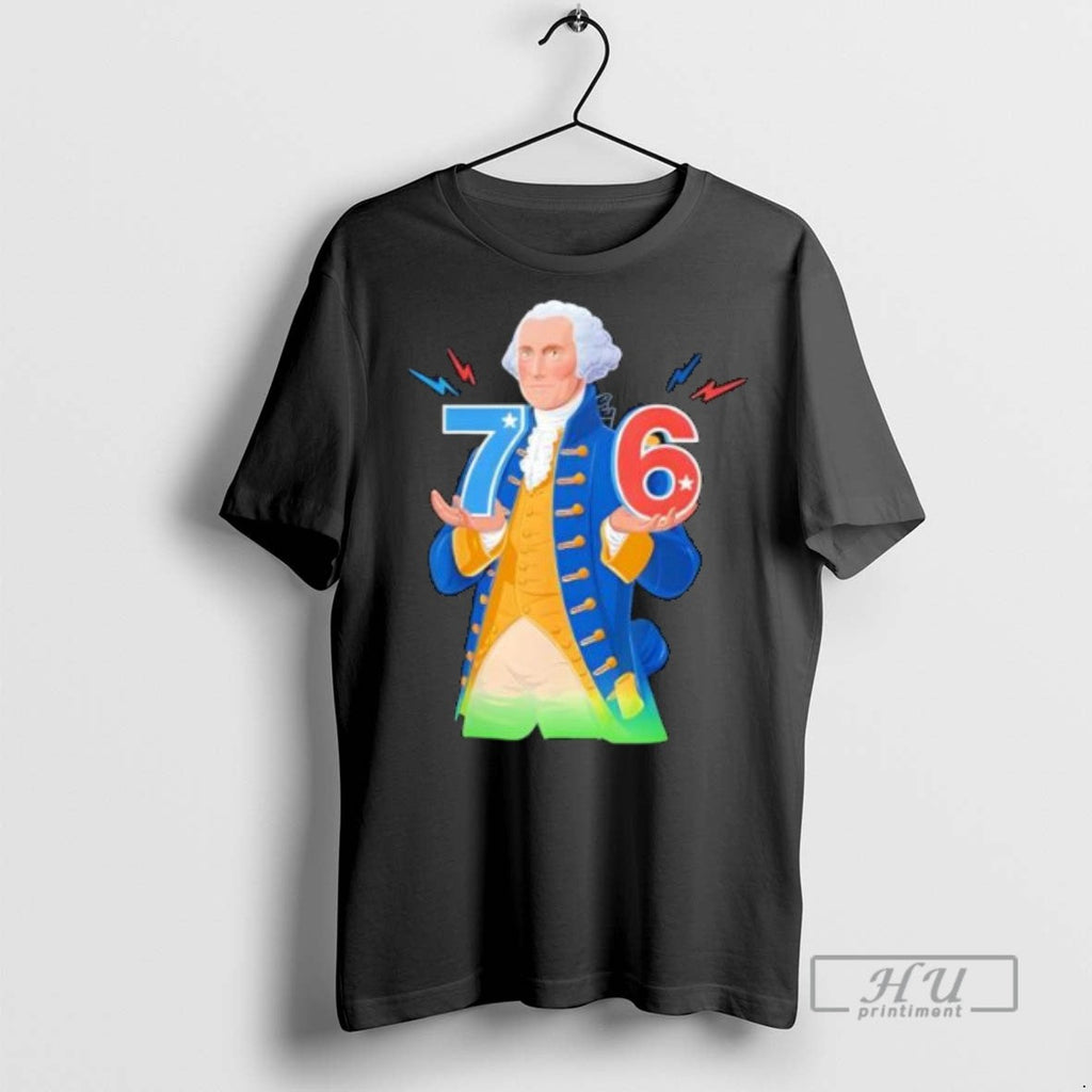 New 6 7 George Washington Seven Six Teacher American - Adult & Kids T-Shirts, Sweatshirts & Hoodies apparel design preview 1