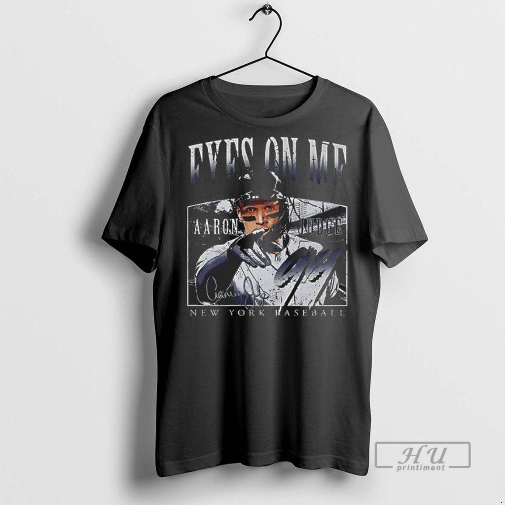 New Aaron Judge York Baseball Eyes On Me - Adult & Kids T-Shirts, Sweatshirts & Hoodies apparel design preview 1