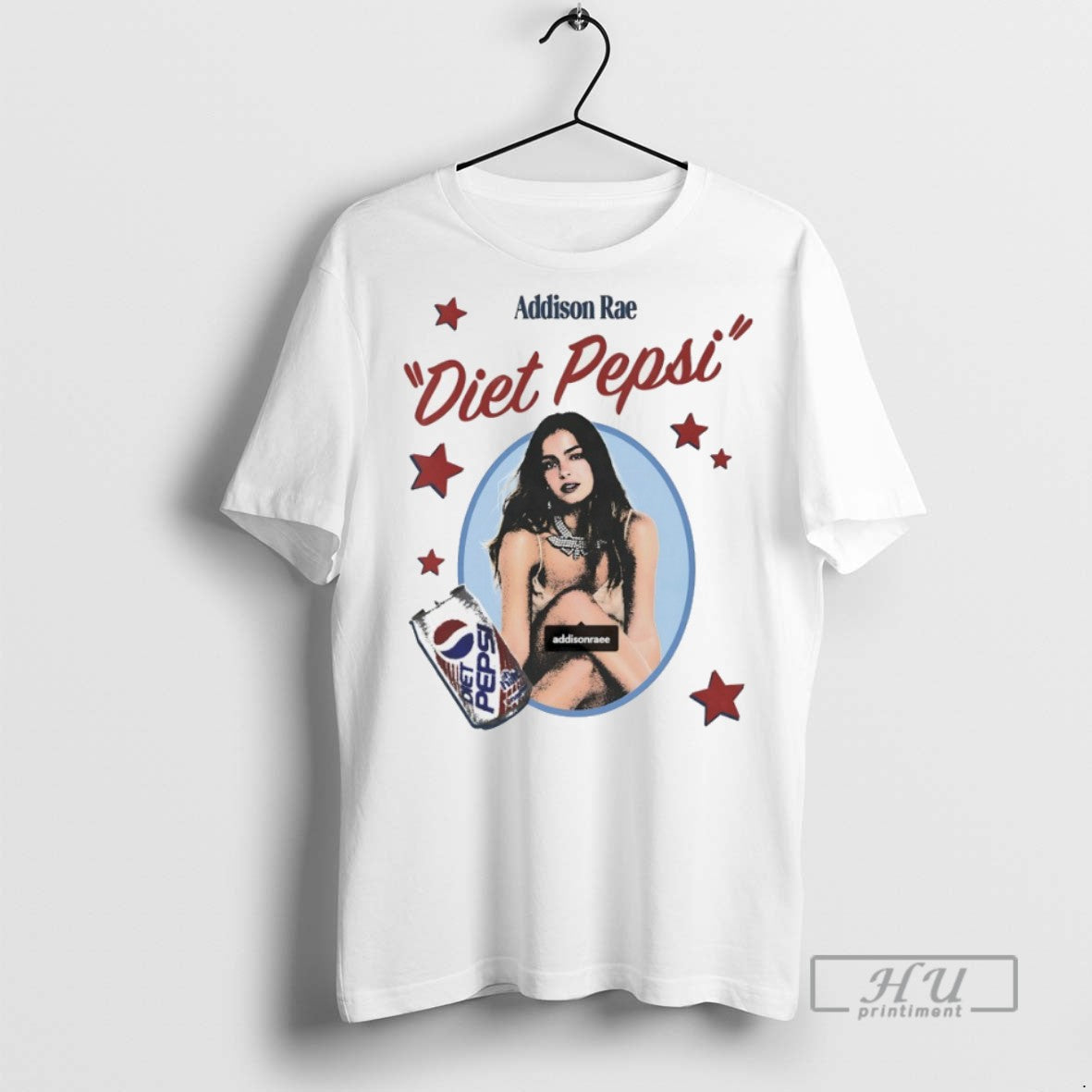 New Addison Rae Diet Pepsi - Adult & Kids T-Shirts, Sweatshirts & Hoodies apparel design preview 1