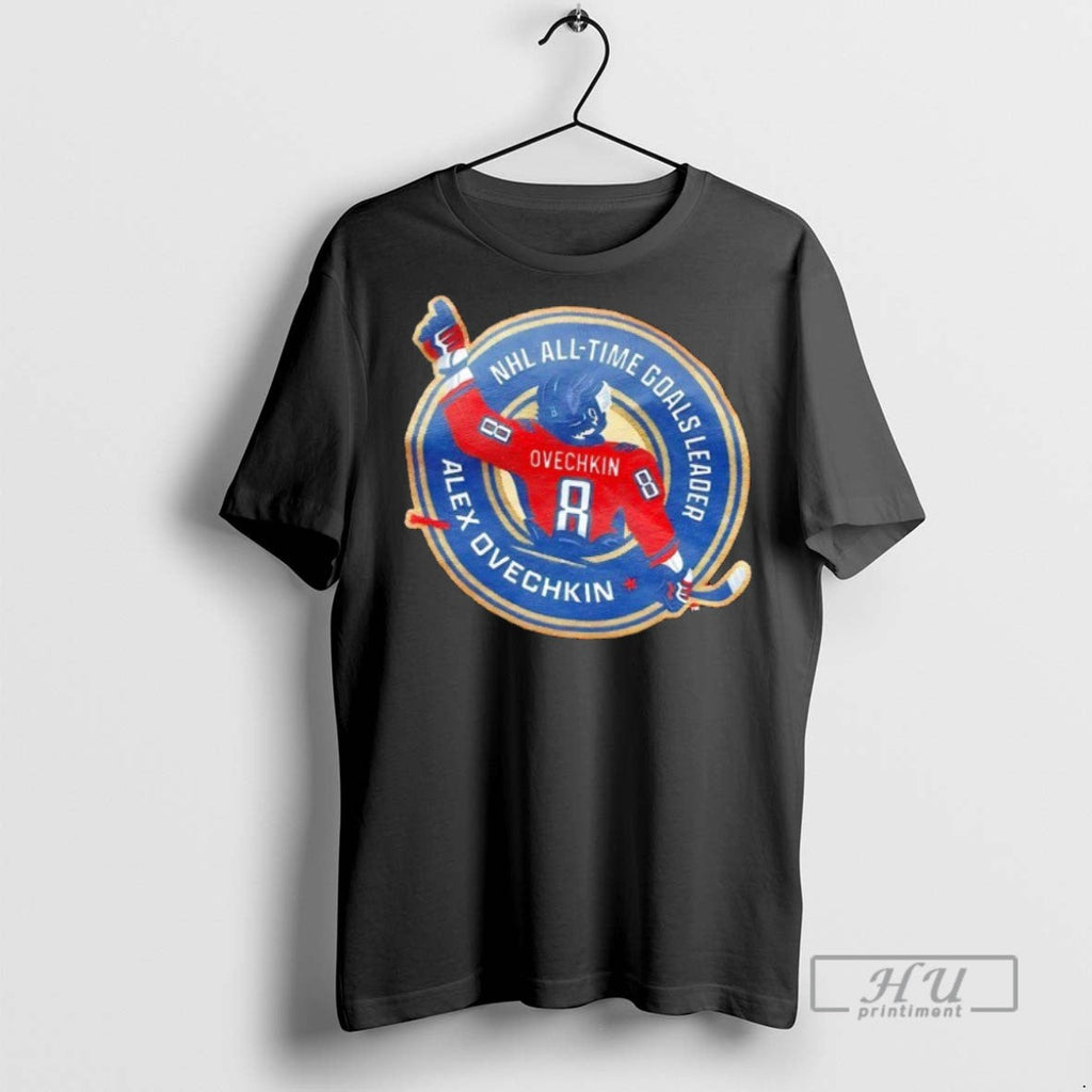 New Alex Ovechkin Washington Capitals Nhl All Time - Adult & Kids T-Shirts, Sweatshirts & Hoodies apparel design preview 1