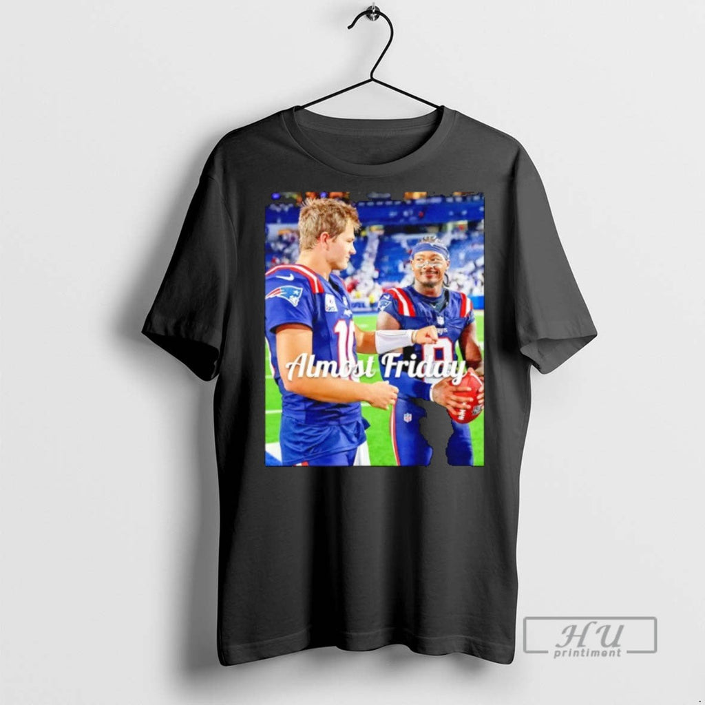 New Almost Friday Drake Maye And Diggs - Adult & Kids T-Shirts, Sweatshirts & Hoodies apparel design preview 1