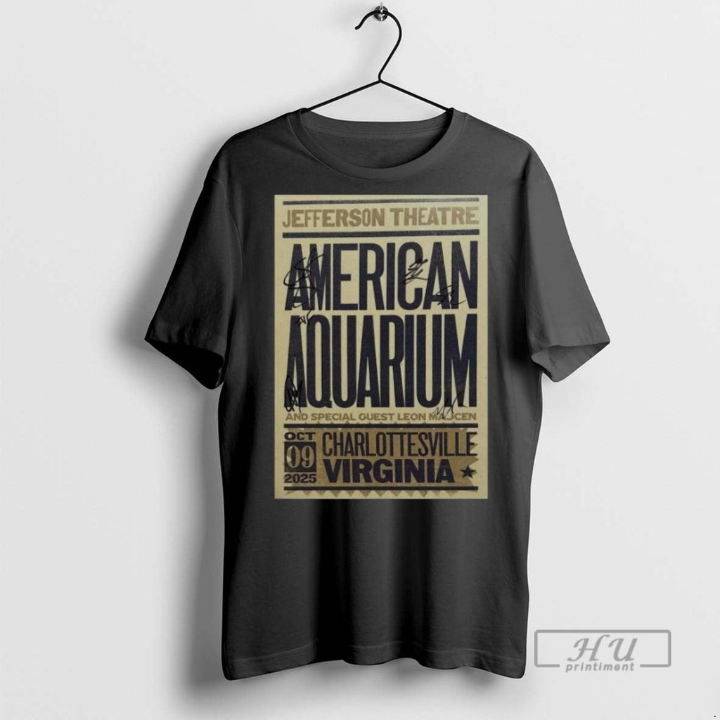 New American Aquarium Jefferson Theater - Adult & Kids T-Shirts, Sweatshirts & Hoodies apparel design preview 1