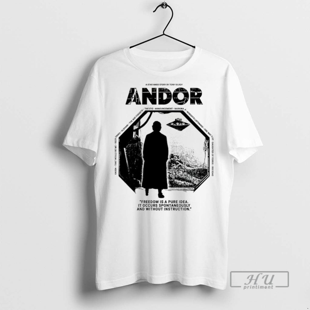 New Andor Freedom Is A Pure Idea - Adult & Kids T-Shirts, Sweatshirts & Hoodies apparel design preview 1